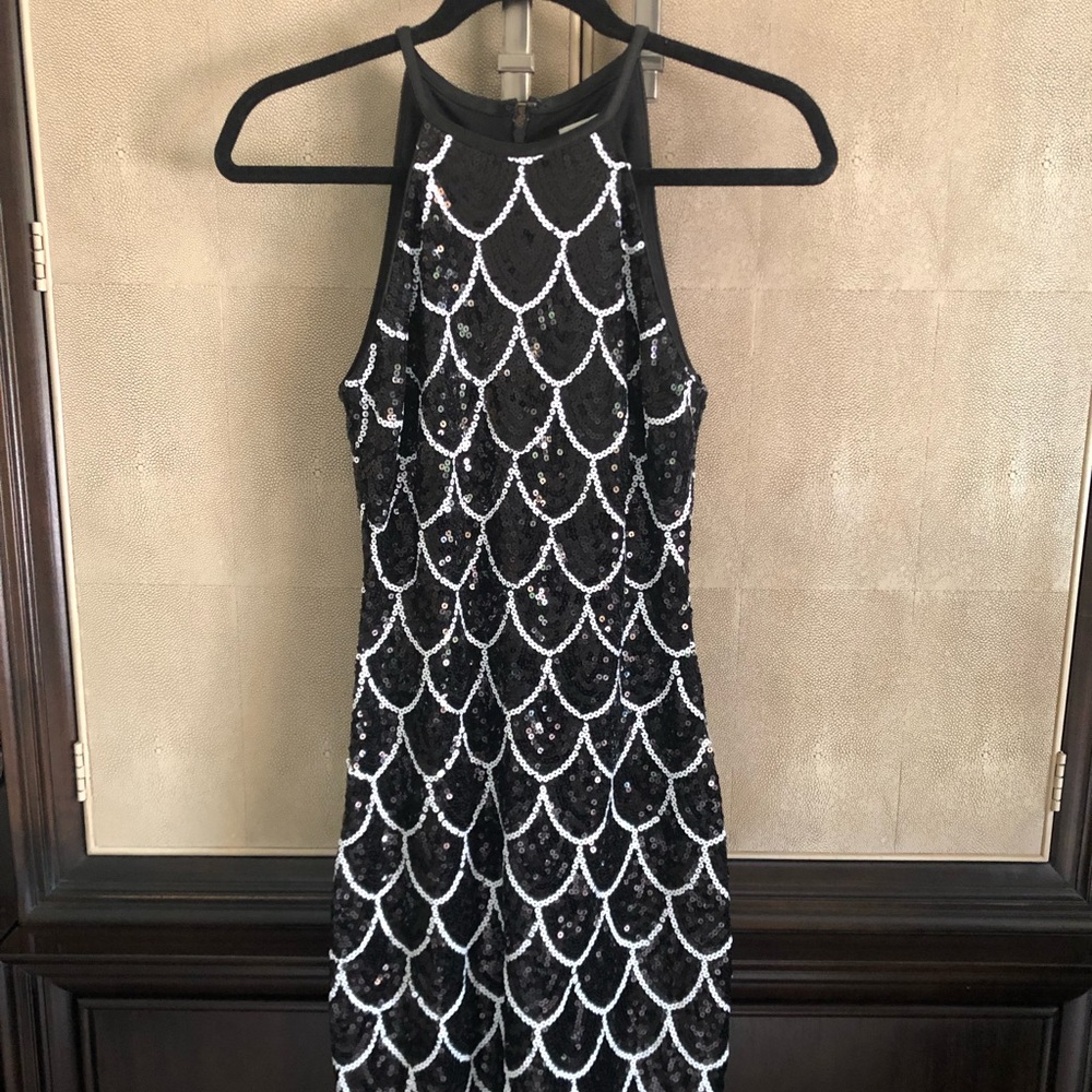 Cache Sequin Dress Size 2